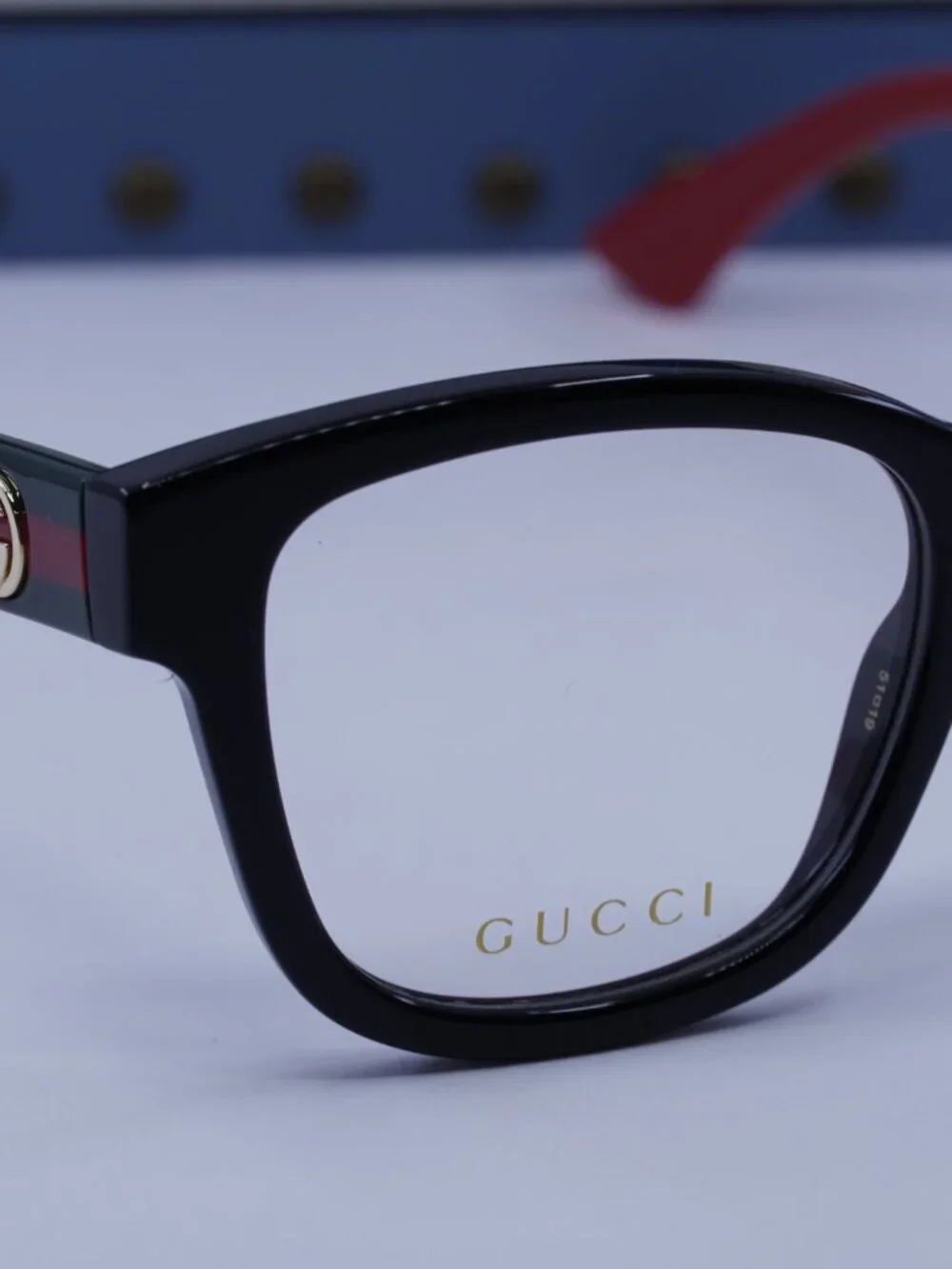 Gucci GG1863O 001 Cat Eye 51mm Eyeglasses - Black
